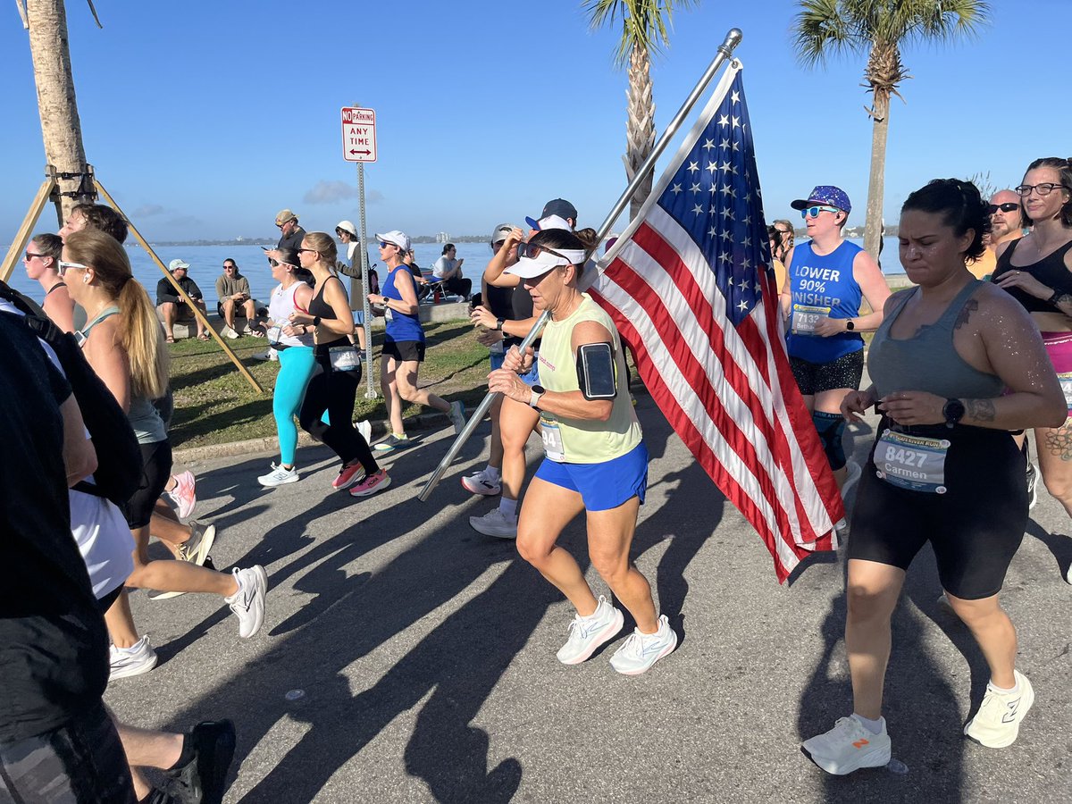 CityofJax's tweet photo. Congratulations to the 49th Gate River Run Men’s winner Mohammed El Youssfi and Women’s winner Chloe Herbiet. This event continues to be one of our favorites every year thanks to the thousands of runners, sponsors, volunteers, and spectators. We appreciate all of you! https://t.co/8JdQBfbtXb