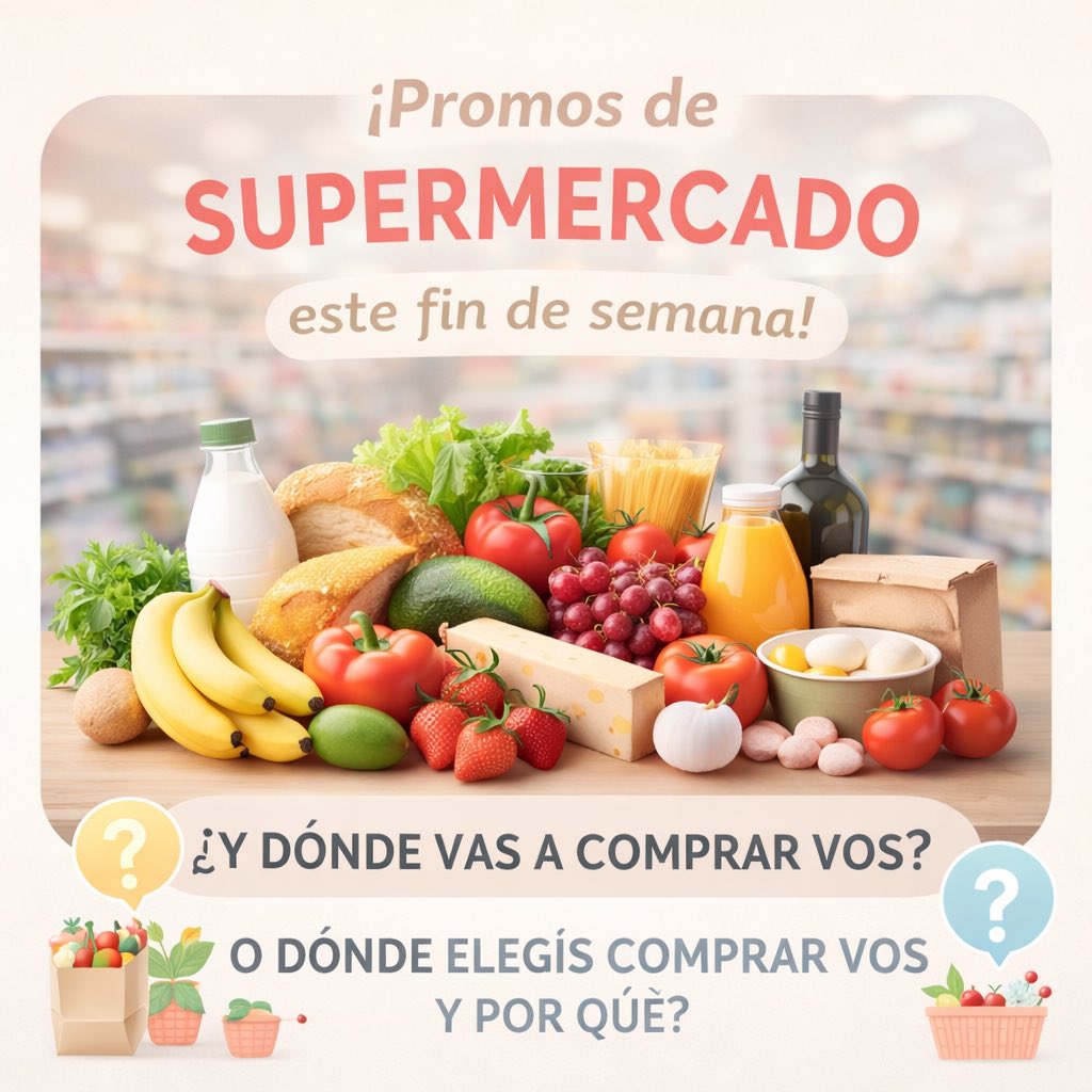 jefadelahorro's tweet photo. Promos para aprovechar este FINDE en SUPERS 🛒✨ 

🔹 Carrefour — SÁBADO  
10% de descuento pagando con QR de billeteras virtuales.  
✅ Sin tope  
✅ Acumulable con otras promos  
🚫 No incluye electro  

🔹 Diarco — SÁBADO  
•15% de descuento pagando con billeteras virtuales.  
✅ Sin tope  
•20% de descuento pagando con Modo✅ Sin tope  

🔹 Día — SÁBADO 
20% de reintegro pagando con Modo desde la app de tu banco.  
💳 Con tarjetas de débito o crédito  
🧾 Compra mínima $30.000  
💰 Tope $20.000 por usuario por mes  

🔹 Vea / Disco — FINDE  
20% de reintegro pagando con Modo.  
💳 Desde la app de tu banco  
🧾 Compra mínima $100.000  
💰 Tope $25.000 por banco por mes  
➕ Acumulable con otras promos  

🔹 Coto — FINDE  
20% de descuento con Mercadopago o Comunidad Coto .  
✅ Sin tope, no aplica a casi nada ojo😬

🔹 Jumbo   
🔥 Este finde hay Jumbo check.. compras productos seleccionados y te devuelven entre un 50% y 100% del valor para usar el finde que viene (sucursal y web) 

🔹 Yaguar — hasta el lunes  
🚀 Precios de otro planeta con muchas ofertas en productos seleccionados (hasta agotar stock).