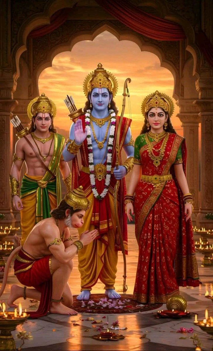 NakshatrNilayam's tweet photo. ‼️मानस मुक्ता ‼️
जद्यपि प्रभु के नाम अनेका।श्रुति कह अधिक एक तें एका।
राम सकल नामन्ह ते अधिका।होउ नाथ अघ खग गन बधिका।
यद्यपि प्रभु के अनेक नाम हैं और वेद कहते हैं कि वे सब एक से एक बढ़कर हैंतो भी हे नाथ!रामनाम सब नामों से बढ़कर व पापरूपी पक्षियों के समूह के लिए बधिक के समान हो। https://t.co/t3nsDyRJcL