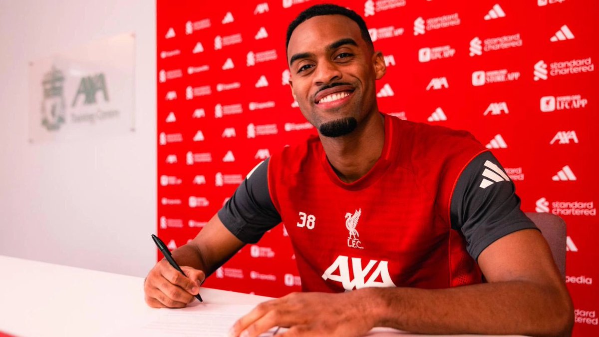 🚨 OFFICIAL: Ryan Gravenberch has signed new long term deal at Liverpool valid until June 2032.