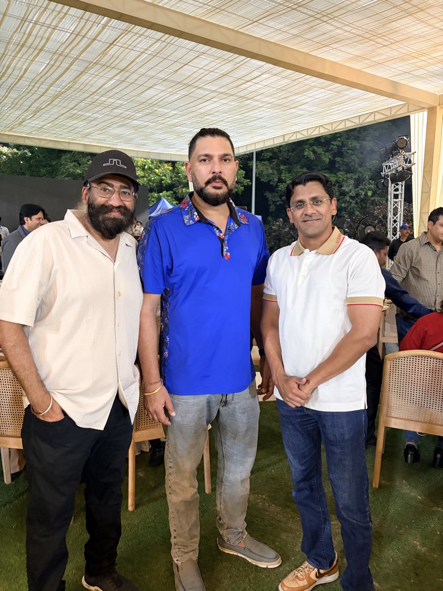 itradebusiness's tweet photo. Got the opportunity to play the DP World Celebrity Golf Tournament and got a chance to play with A Badrinath and meet the legends https://t.co/MyrbLNCmWb
