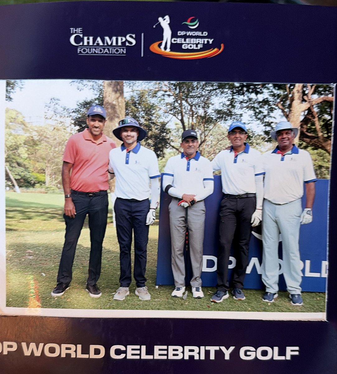 itradebusiness's tweet photo. Got the opportunity to play the DP World Celebrity Golf Tournament and got a chance to play with A Badrinath and meet the legends https://t.co/MyrbLNCmWb