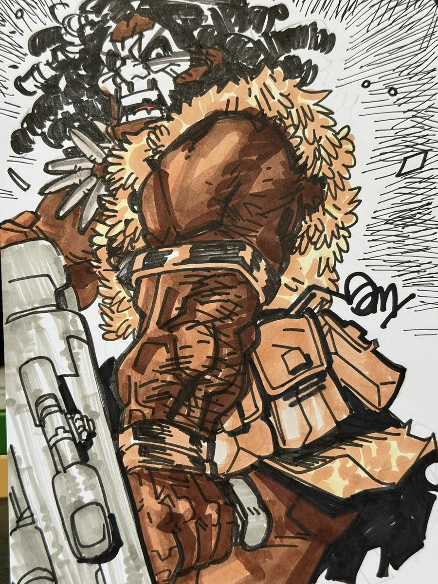 DamooseSeth's tweet photo. Savage Chapel fanart from the latest issue of Youngblood by @robertliefeld #TooCartoony #ComicsAreForEveryone https://t.co/kL6HCrSD0p