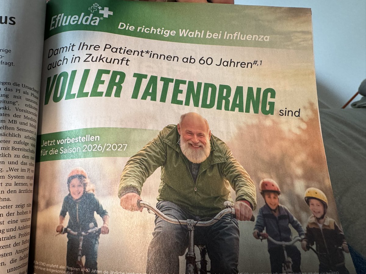 SiehtamJ's tweet photo. @sanofi wer hat sich denn diese Werbung ausgedacht- warum trägt der keinen Fahrradhelm? https://t.co/WfA4p6CCBc