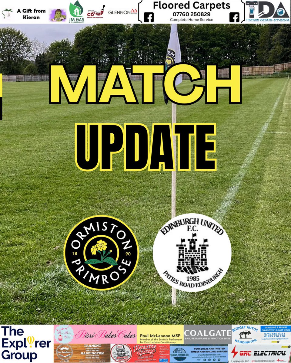 ormifootball's tweet photo. GOAL 39’ | Alex Black scores to give us the lead!

Ormi 1-0 Edinburgh Utd https://t.co/gUnsKeAbAP