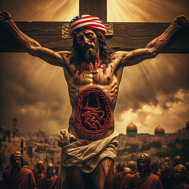 FlatusMcToot's tweet image. Nice #whitebread Jesus you've got yourself there!