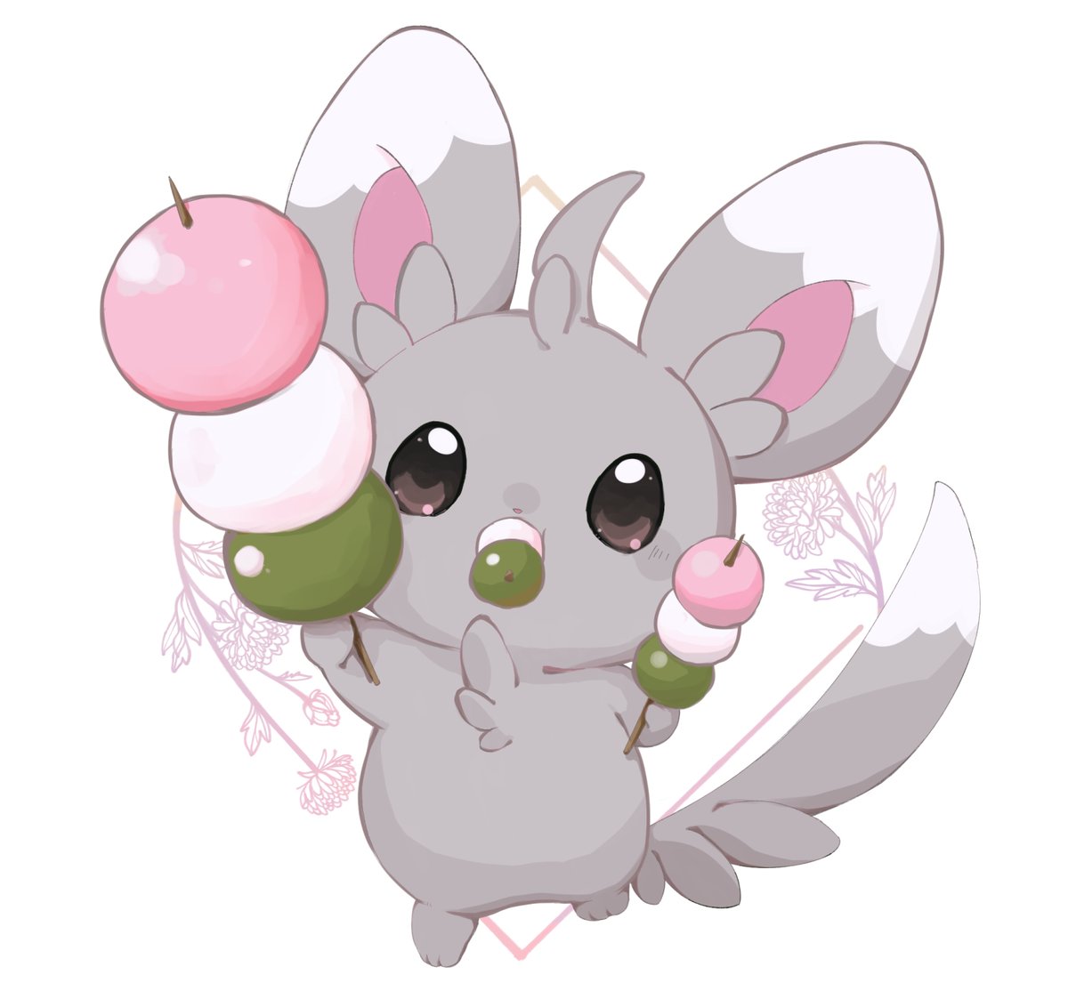 Post by 千炭 on X: お花見チラーミィ