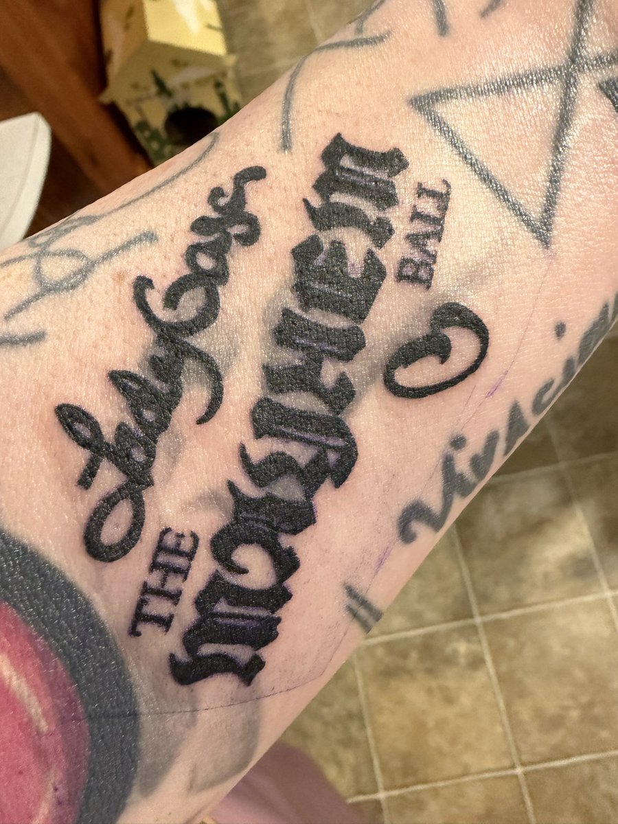 tattooedSF's tweet photo. @ladygaga @LiveNation went to N2 in Atlanta been a monster since 2008 and that show changed me I love you so much and thank you for everything I got this tattoo yesterday of your autograph and the mayhem ball logo #monster #putyourpawsup #bornthisway https://t.co/eu4eICPLra