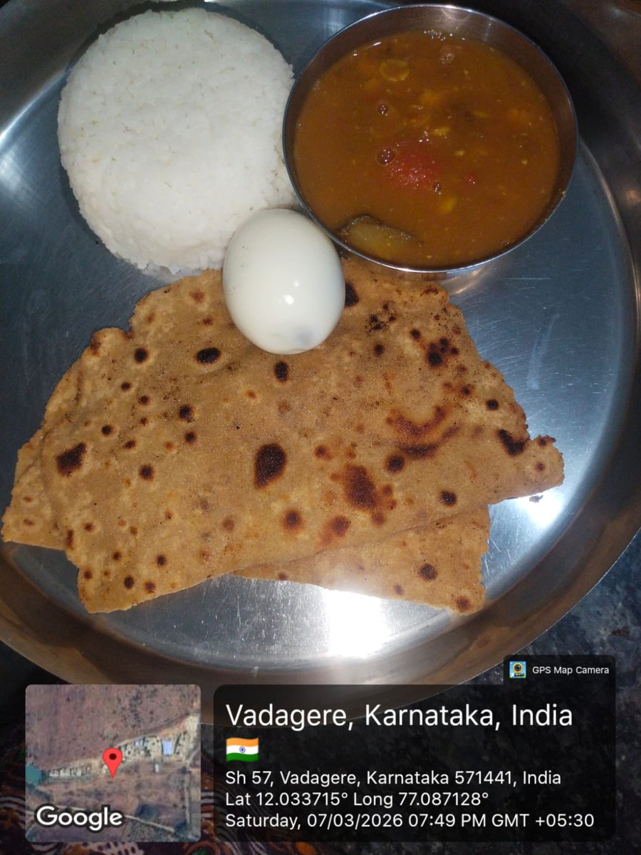 KRCRS_684's tweet photo. 07.03.2026 Dinner
krcrs 684 vadagere
Yelanduru tq
Chamarajanagara dist #SocialAudit_SWDMeals #SocialWelfare_Karnataka https://t.co/WdCCMPXhZX