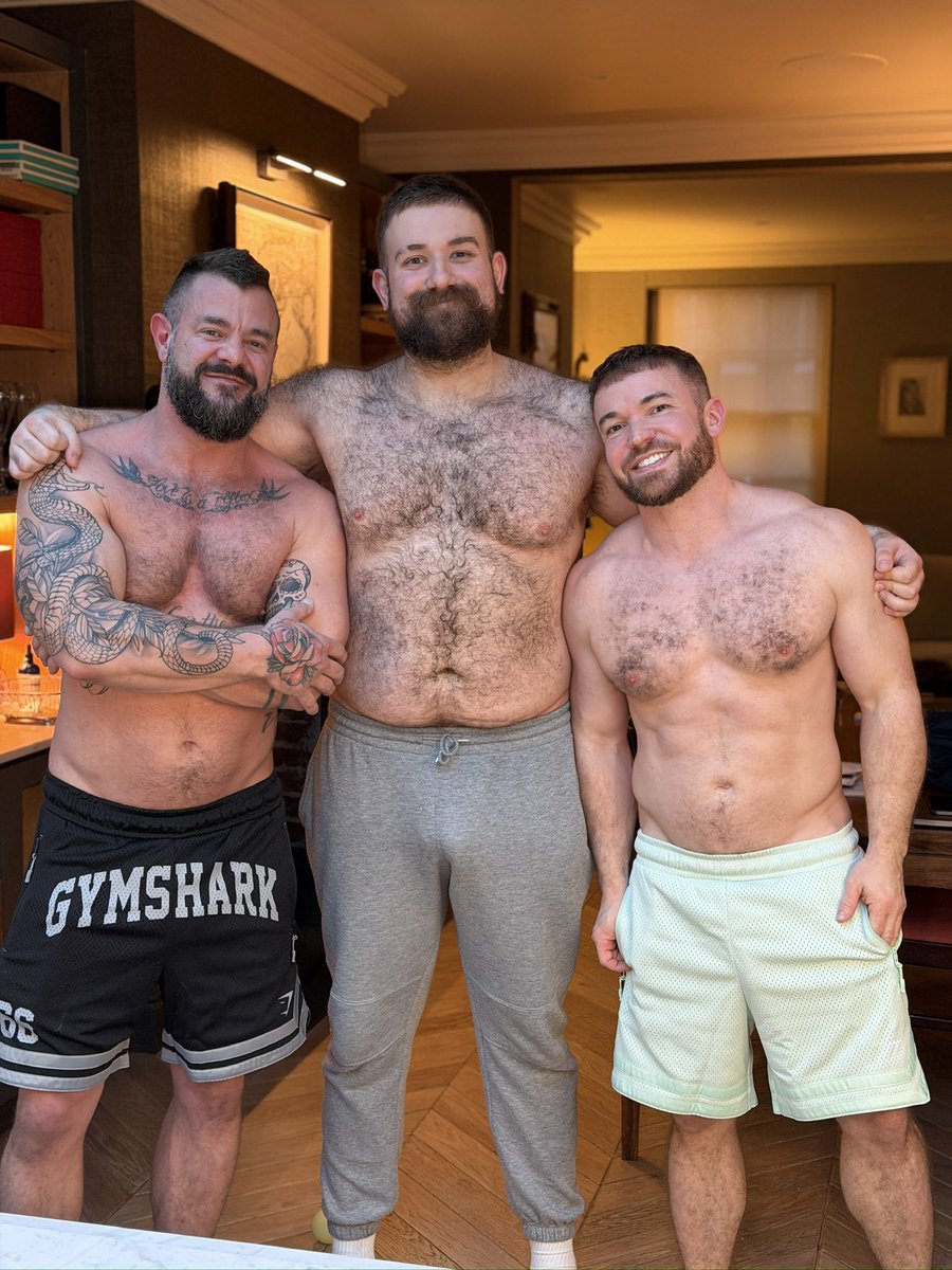 Taken before we both took turns on him 😈 Had a great time with <a href="/GabrielCrossXXX/">Gabriel Cross</a> &amp; <a href="/EssexSpunk/">Scott Wild XXX</a> this week 😮‍💨

Vid coming on Monday 💦