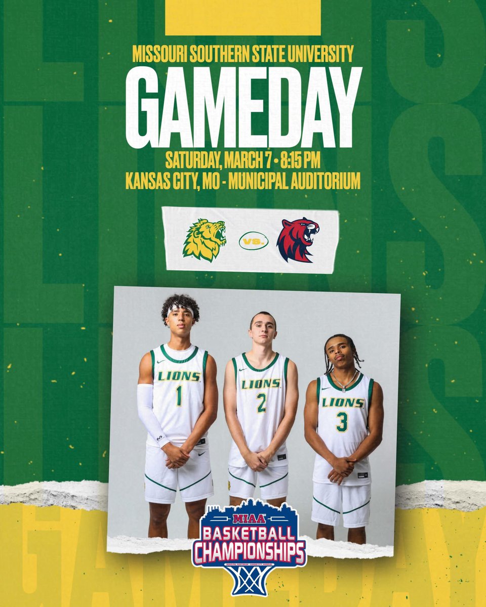 MSSUMensBball's tweet photo. GAMEDAY at MIAA Conference Tournament

🆚 – Rogers State
⏰ – 8:15 PM
📍 – Municipal Auditorium | Kansas City, Mo.
🖥️ – https://t.co/NgmvPtyNWE
📻 – https://t.co/piaYdH5Xb7 https://t.co/fh2ue69wOY