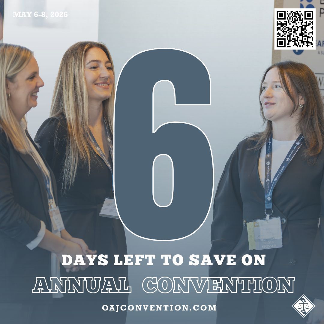 Ohio Association for Justice tweet media