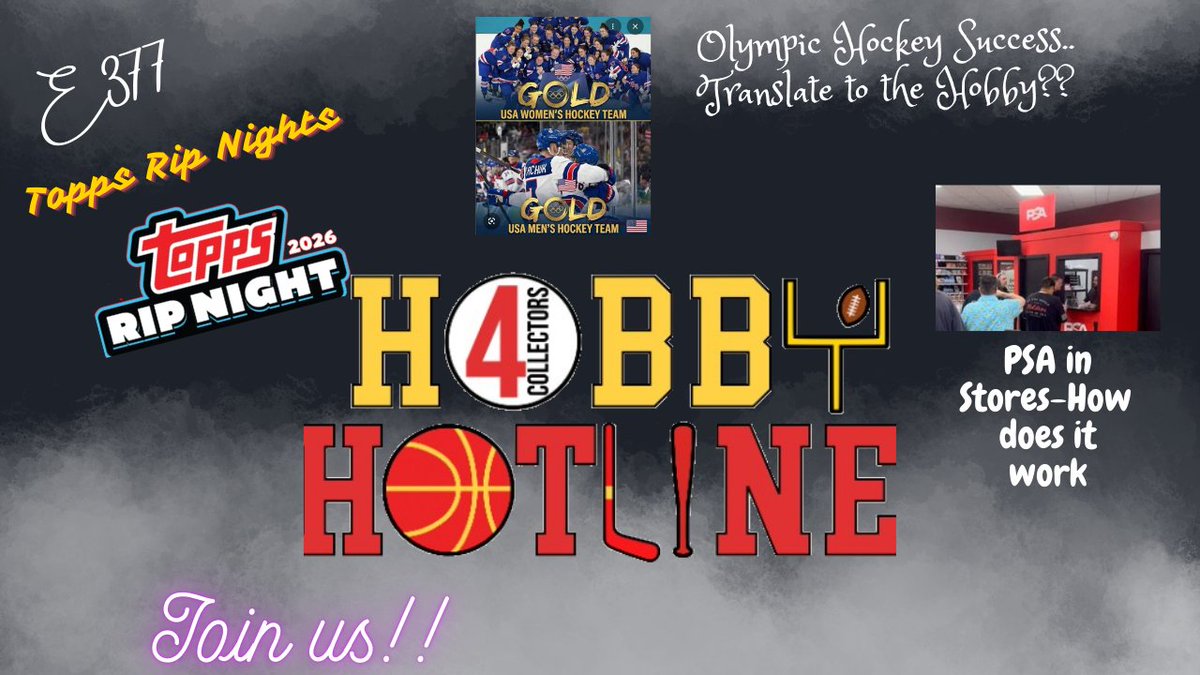 Today 11am est/8am pst
youtube.com/@4collectorsfo…