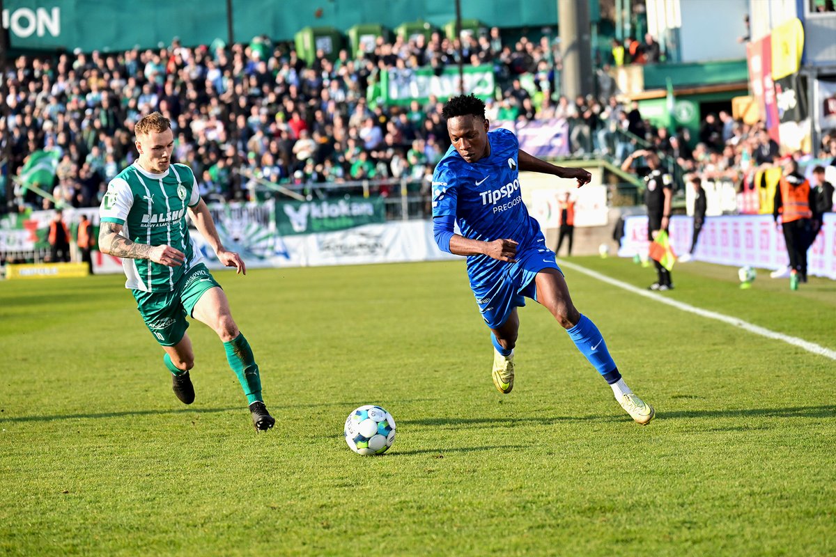 FCSlovanLiberec's tweet photo. ⏱60' | #BOHLIB | 0:0
Afolabi Soliu jde za každým míčem. 🏃🏿♂️ https://t.co/rmJN1lbfDX
