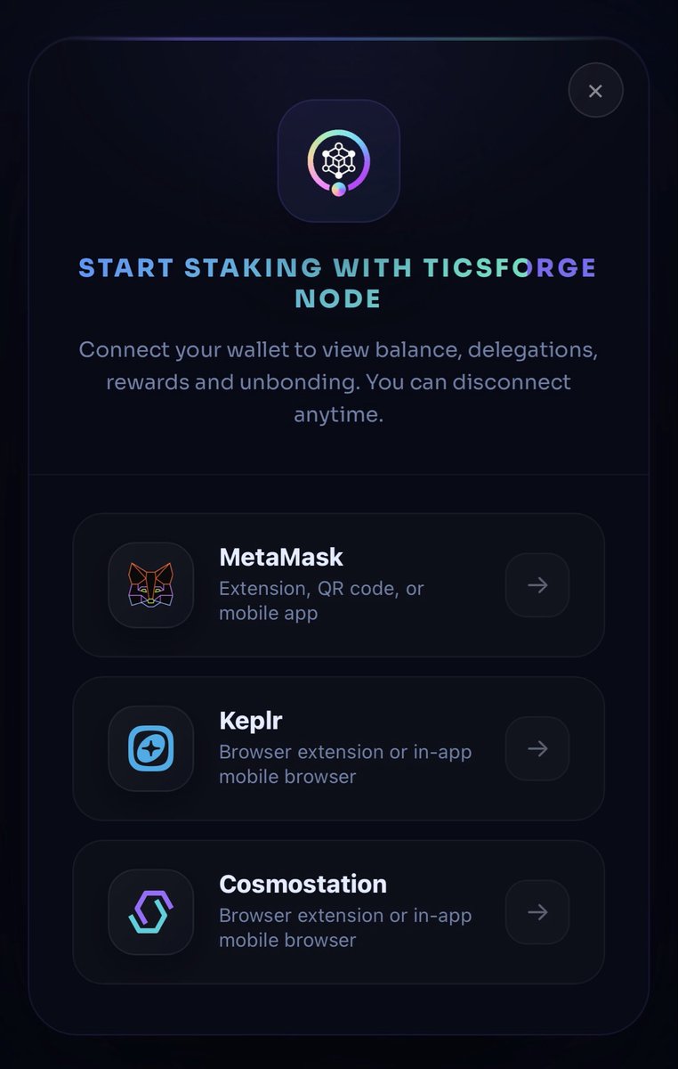 TicsForge Node Qubetics tweet media