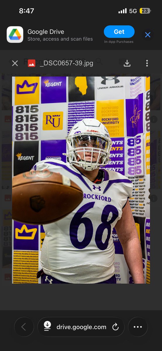 Huge thank you to the coaches here in Rockford and huge thanks to <a href="/CoachBentesRU/">Coach Bentes</a>  for the hospitality! Had a great time on my visit! Truly blessed .
<a href="/CoachJJohnson71/">Jeremy Johnson</a> <a href="/coachpena1/">Earnest Peña M.S. Ed</a>