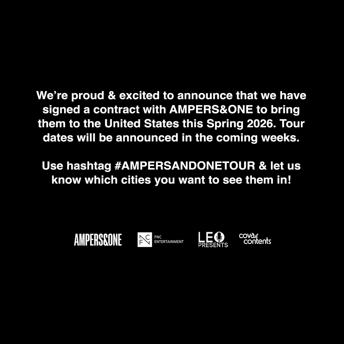 See you Spring 2026. 
 
@_AMPERSANDONE_ x @LeoPresents

#앰퍼샌드원 #AMPERSANDONE 
#AMPERSANDONETOUR h...