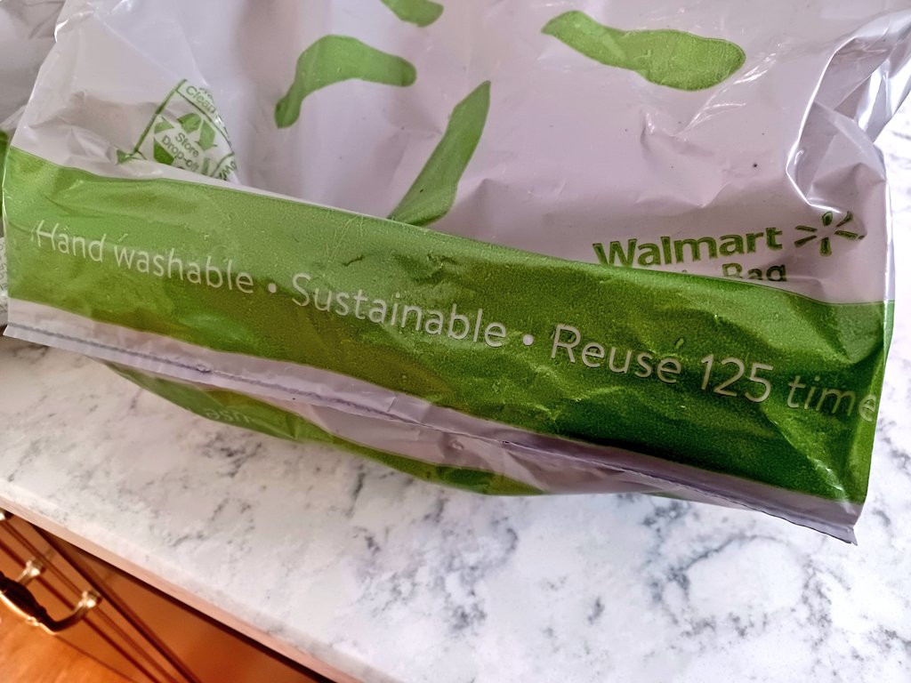 In towns where they've outlawed plastic bags, something worse has replaced them. THICKER plastic bags. 

Companies get away with it by saying they are reusable and washable. 

I guarantee nobody is washing and reusing these 125 times. 

So, double the plastic is being thrown out.