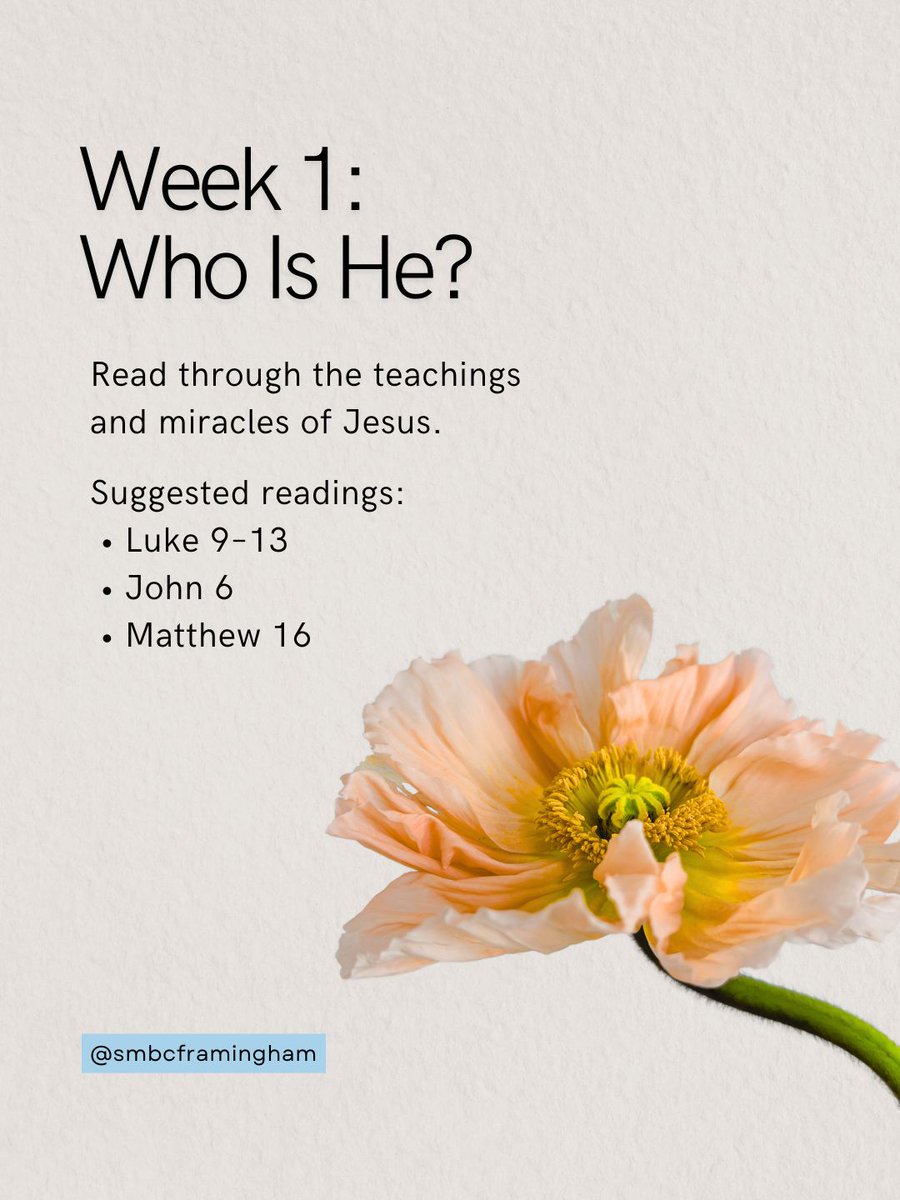 Join in on our special Easter reading pla over the next 30 days to slow down &amp; prepare our hearts by walking thru moments that led to the cross. We will post the upcoming week's reading schedule each Saturday. #Easter2026 #Easter #Cross #Bible #Biblereading #biblereadingchallenge