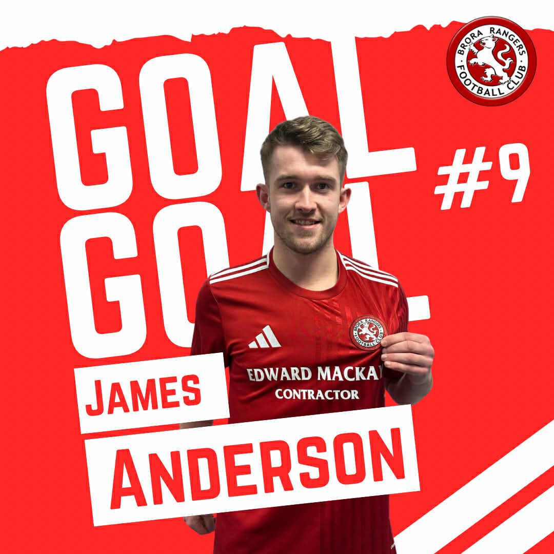brorarangers's tweet photo. 20’ 🟢 0-1 🔴 

GOOOOOOOOAAAAAAALLLLL ANDERSON OPENS HIS BRORA ACCOUNT 

A quick freekick to the left hand side catches Buckie defence as Bunce can cross high and Anderson is there to head home https://t.co/PyNBnA81YI
