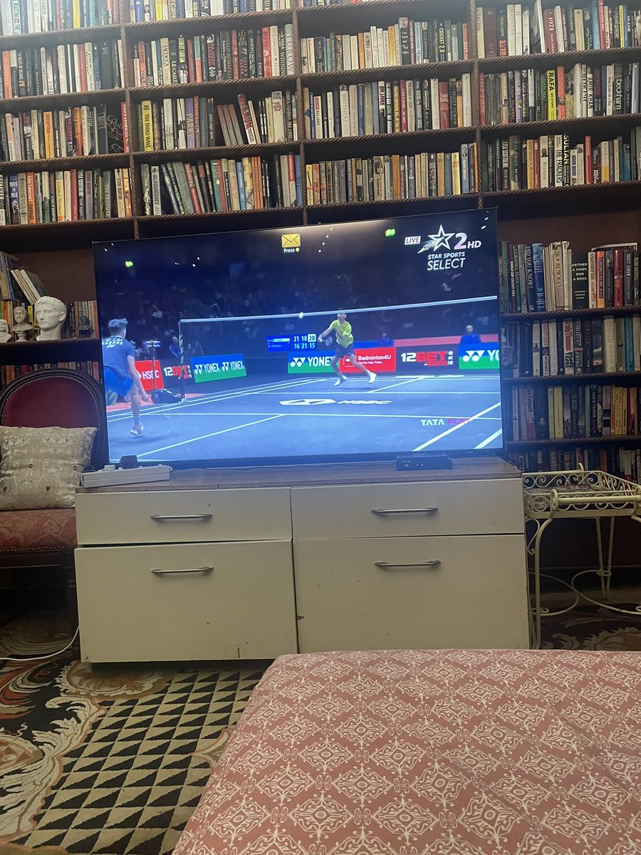 What a win <a href="/lakshya_sen/">Lakshya Sen</a> #AllEngland2026 #Badminton #ICCMensT20WorldCup