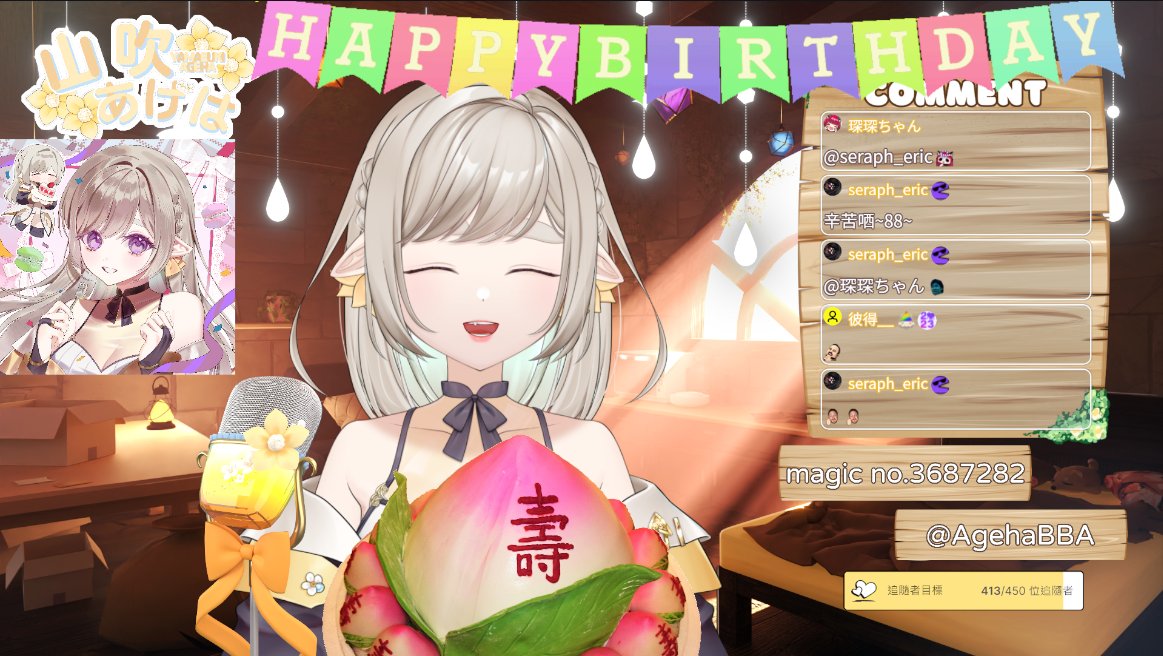 聽聞70大壽要提早一年慶祝
今年要素過的壽宴(x