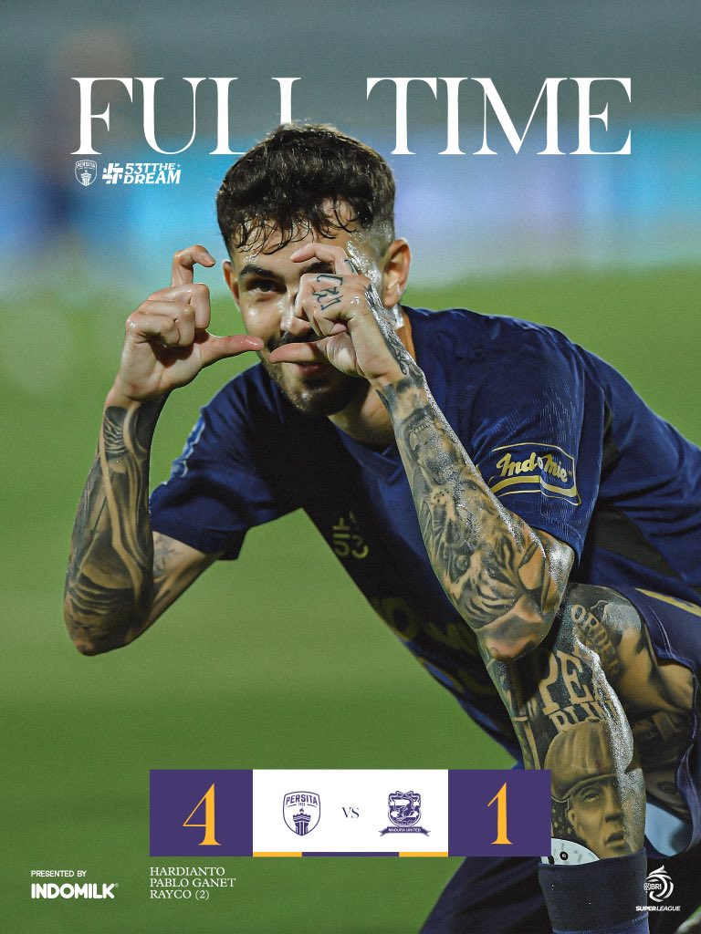 Persitajuara's tweet photo. Incredible victory at the 𝐹𝒪𝒰𝑅tress! 🤩🏰 https://t.co/cCqKeUmZv5