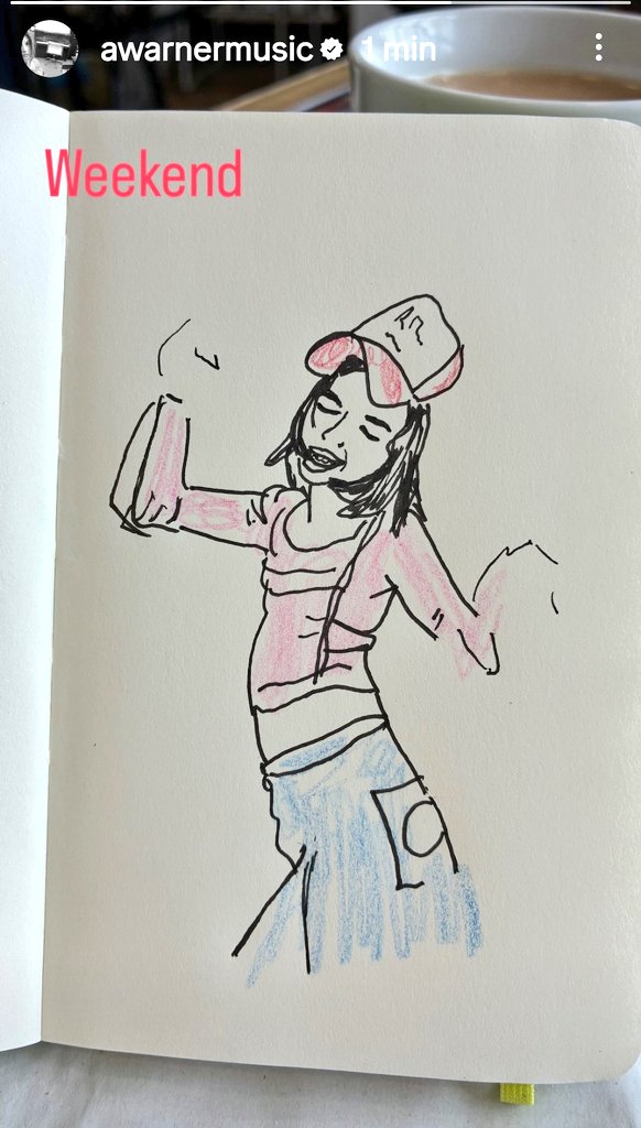 Novo story da Amelia warner 

Final de semana