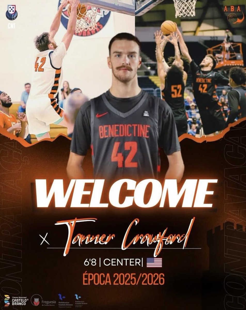 BenUMBB's tweet photo. Our guy Tanner Crawford made his professional debut in Portugal this morning and scored his first career professional points!! ‼️🅱️🏀 https://t.co/wMIxhbLNCN