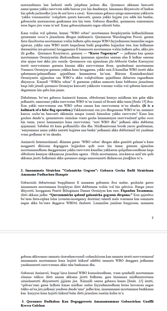 Oromo Liberation Army OLF-OLA tweet media