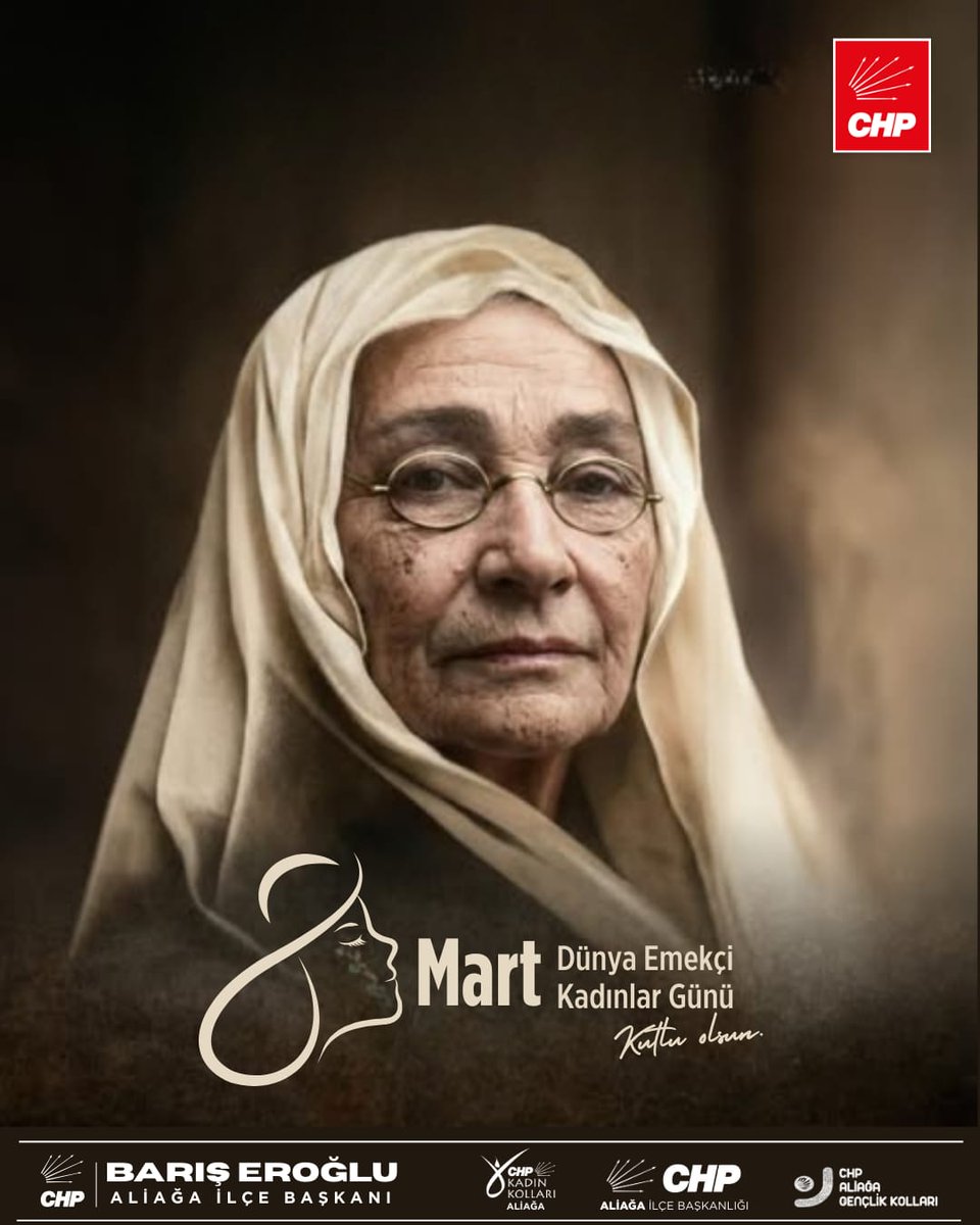 CHPAliaga's tweet photo. Başta Cumhuriyetimizin kurucusu Mustafa Kemal Atatürk’ün kadınlara açtığı eşitlik yolunda; emekleri, cesaretleri ve mücadeleleriyle hayatın her alanında var olan tüm kadınların 8 Mart Dünya Emekçi Kadınlar Günü’nü kutluyoruz.
@bariseroglucom
#chp #chpaliağa #8mart https://t.co/y1ucydCaKp