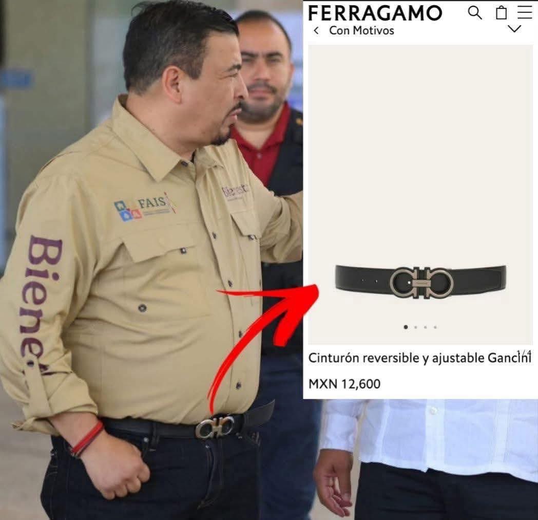 MaTere_Mendoza's tweet photo. CINCHO DE LUJO, DISCURSO DE POBREZA

En la política mexicana hay símbolos que hablan más fuerte que cualquier discurso. Y el más reciente lo porta el delegado del Bienestar en Veracruz, Juan Javier Gómez Cazarín, quien fue captado luciendo un elegante cincho de la casa italiana Salvatore Ferragamo.

Sí, la misma marca de lujo que difícilmente está al alcance de quienes reciben apoyos sociales.

El detalle no es menor. Mientras el gobierno de la llamada Cuarta Transformación presume austeridad republicana y presume programas sociales para combatir la pobreza, uno de sus operadores presume accesorios que, según estimaciones, equivalen a lo que una beneficiaria del programa Mujer Trabajadora tendría que ahorrar durante 14 meses completos… sin gastar un solo peso en comida, transporte, medicinas o servicios.

La imagen es brutal:
de un lado, mujeres estirando cada peso para sobrevivir; del otro, un funcionario presumiendo hebillas italianas.

La pregunta inevitable surge sola:
¿esa es la famosa austeridad que tanto predican?

Porque cuando un funcionario encargado de administrar apoyos sociales aparece portando artículos de lujo, el mensaje es demoledor: el discurso de pobreza parece ser solo para el pueblo, no para quienes manejan el presupuesto.

En política, las formas importan.
Y hoy el delegado del Bienestar quedó atrapado en una de esas formas que exhiben la incongruencia del poder.

Mientras miles de veracruzanas hacen milagros para que el dinero alcance, alguien en el gobierno parece demostrar que el verdadero bienestar… está en el clóset de los funcionarios.

En Veracruz ya lo dicen en voz baja:

La austeridad es obligatoria…
pero solo para los de abajo. 
💸🔥

Créditos  ✍🏼 Veracruz Quinto Poder FB