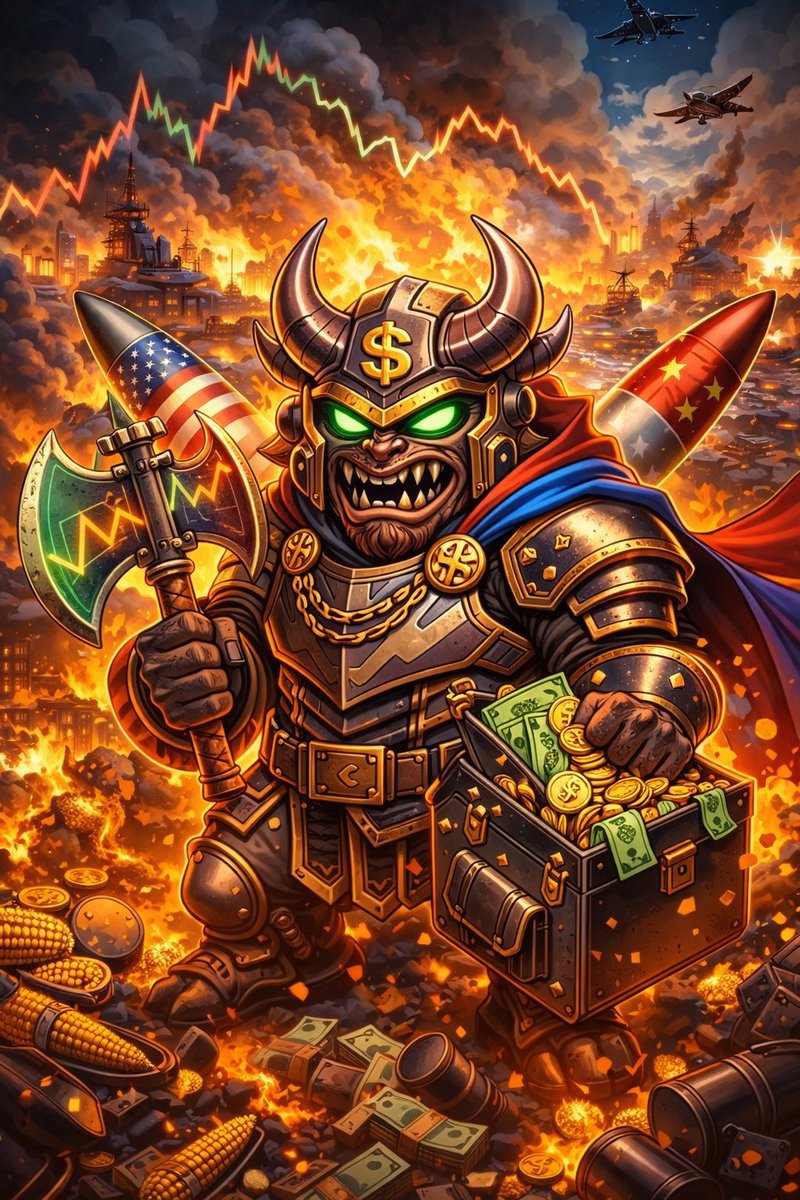 Emmy_crypto01's tweet photo. โ๏ธ TWAR COMMUNITY โ๏ธ
The official face of TARIFFWAR ๐ฅ
$TWAR started as a simple on-chain experiment.
No roadmap.
No promises.
Just seeing what a community decides to do with an idea.
Not to force hype but to see how the community moves when given a moment. #TWAR
X: @TariffWarSol