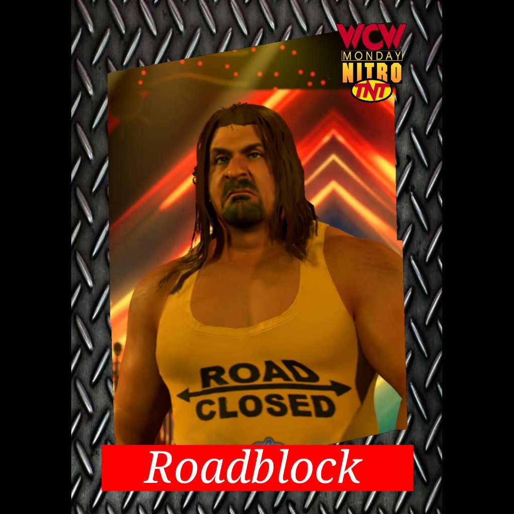 ThayWizard's tweet photo. #WWE2K26 next up the mighty #wcw undercard wrestler...Roadblock!!!!!
Constructive criticism appreciated. https://t.co/8D9C7zXkCx