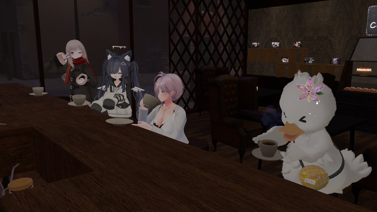 VRCパブリックカフェ tweet media