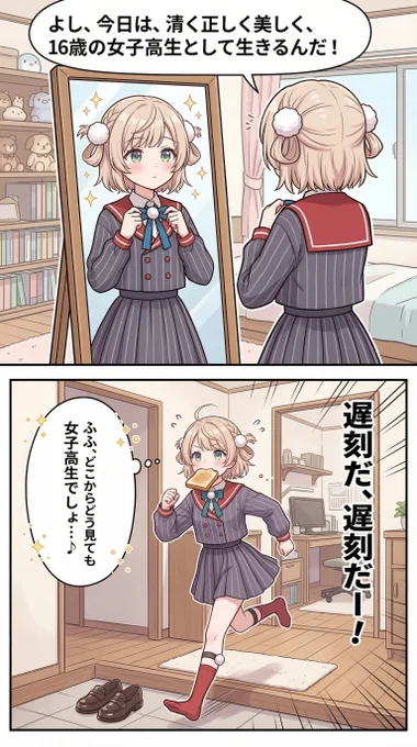 16歳の高校生…?(1/2) 
おはようございます✨ 