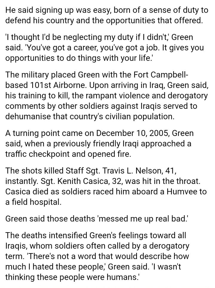 KiaranScuro's tweet photo. @Bleariio It’s not “humor” when the U.S. military is historically full to the brim with rapists who take advantage of the women and children of the countries they’re deployed to. https://t.co/heWPgwWxJ6