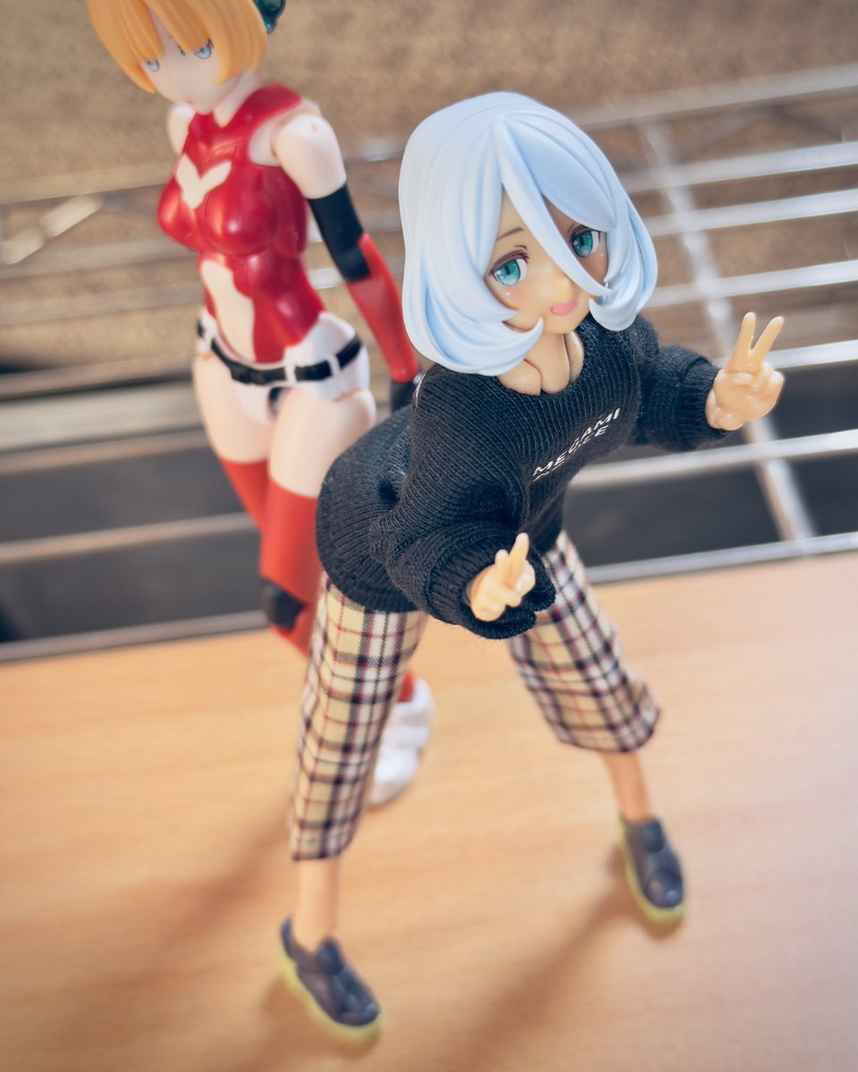 でこっちはなんにも決まってないすとらぷ
#メガミデバイス