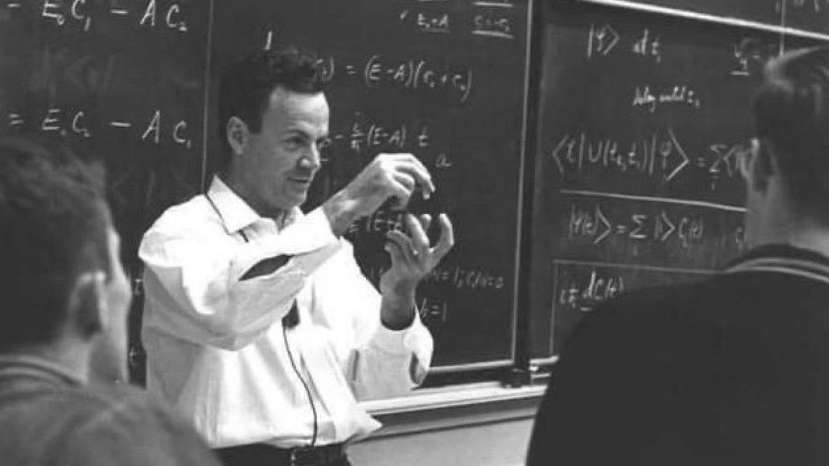 derinbirneffess's tweet photo. Zeka, notlarınızla değil, öğrenmeye, problem çözmeye ve yeni şeyler denemeye olan istekliliğinizle tanımlanır.

- Richard Feynman https://t.co/ebmkaNHYy9