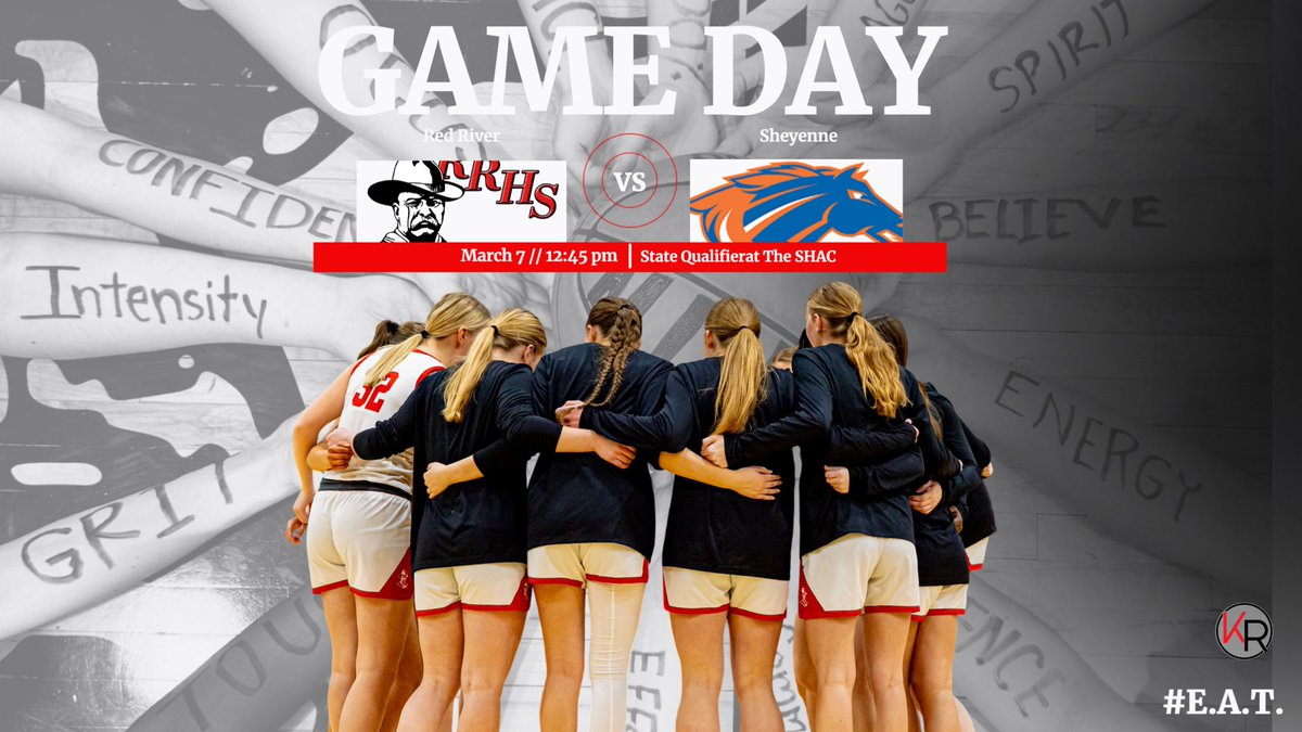 Riders vs Mustangs. 12:45 at the SHAC.
#EAT