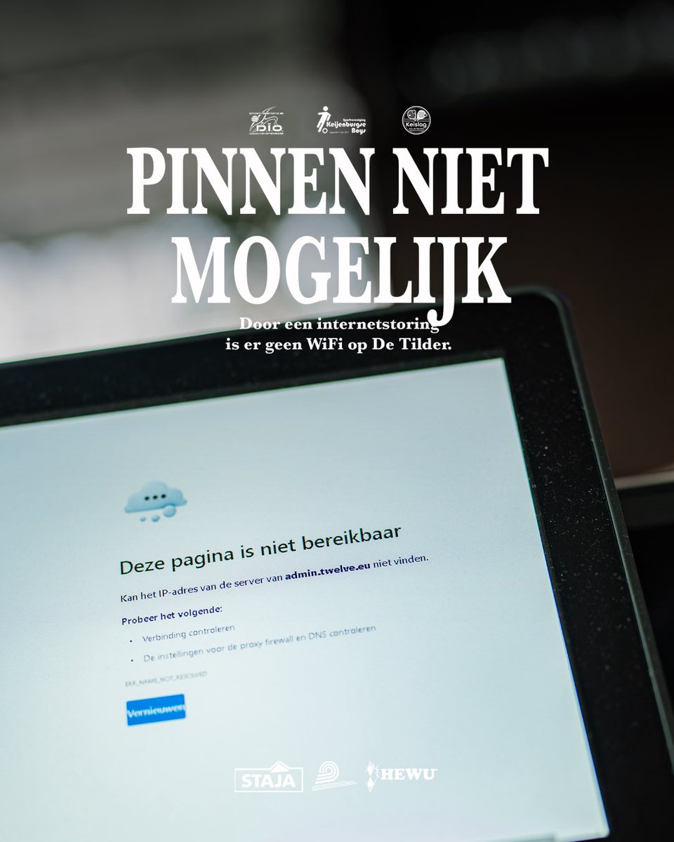 We houden u op de hoogte 🛜