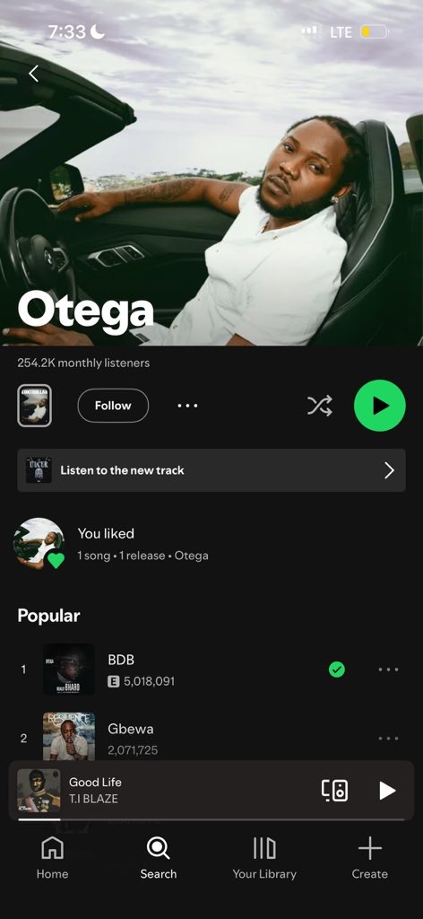 Now let’s settle this once and for all 

Ti blaze loose my mind.      Or.    Botega career