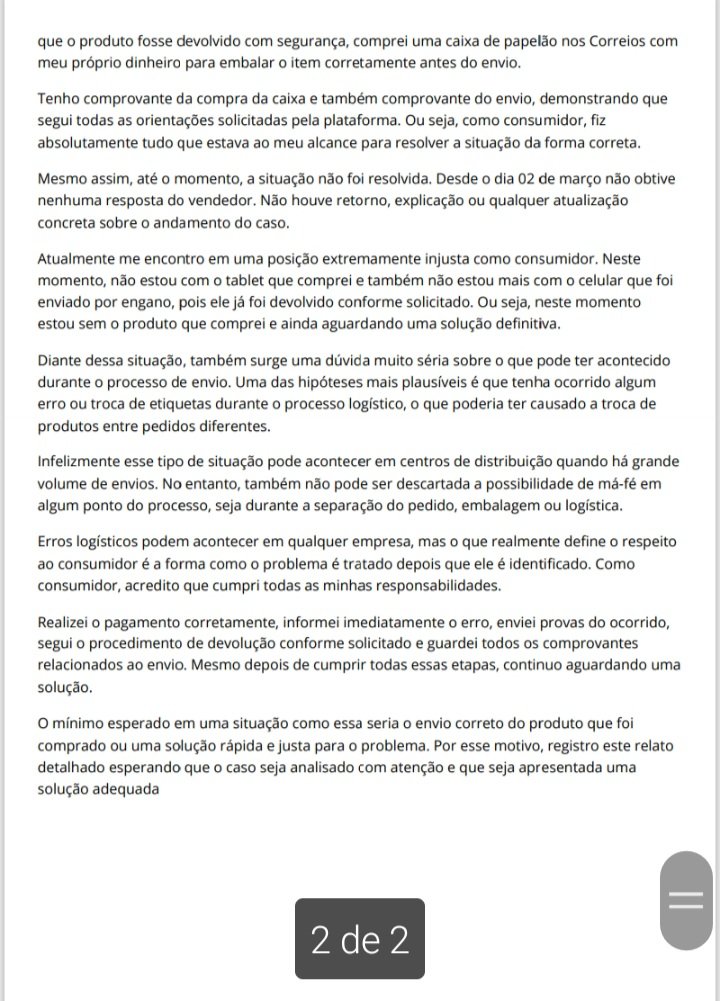 ⚠️ Preciso de ajuda com um problema sério no <a href="/MercadoLivre/">#MercadoLivreBBB26 📦</a> 
No dia 02/03 às 10:20, comprei um tablet Samsung Galaxy Tab S10 na loja oficial da <a href="/SamsungBrasil/">Samsung Brasil</a> dentro da plataforma.
Por favor, me ajudem compartilhando esse post🙏
#MercadoLivre
#Samsung