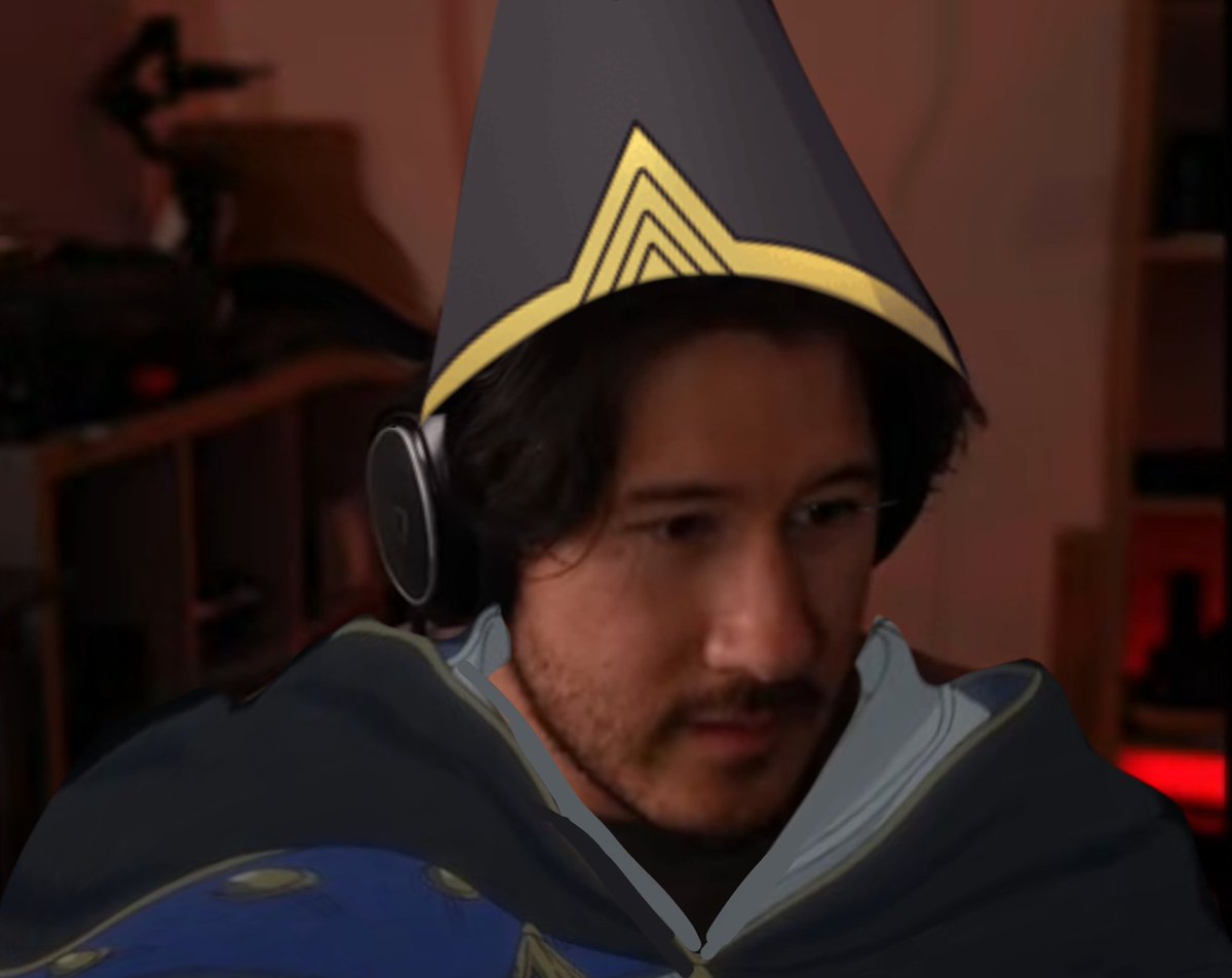 mushinmysoup's tweet photo. I had a dream where markiplier became obsessed with wha and cosplayed Olruggio so I decided to make it real https://t.co/Fw0HZoiN9u