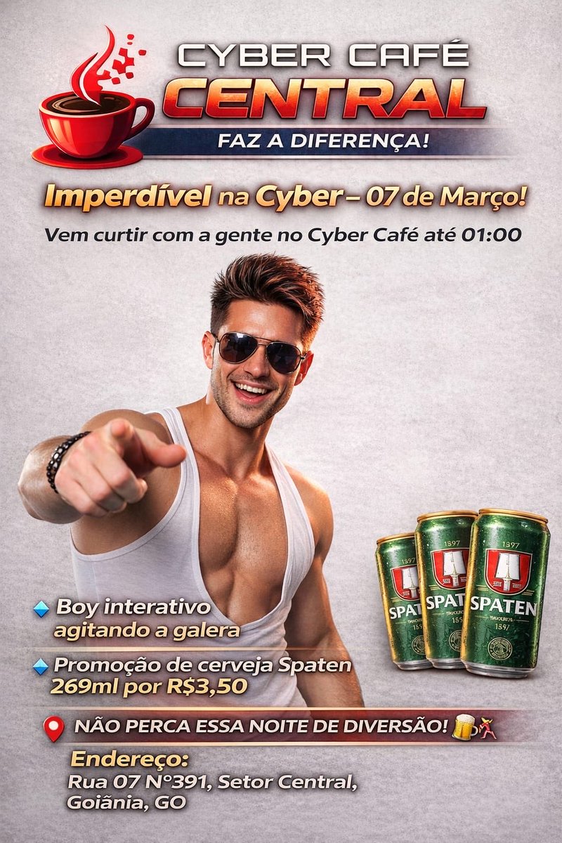 Mais uma noite quente pra aproveitar e relaxar. Vem com a gente! 🔥🔥🔥