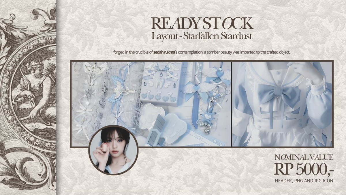 sedahrukma's tweet photo. Help rt/repost? Thank you!

Ready-to-go 6 layout - Ahyeon priced at RP 5,000,-/each includes png and jpg icon. Don’t hesitate to knock my dm if you’re interested.

#zonauang #zonajajan https://t.co/ixaLouVlKN