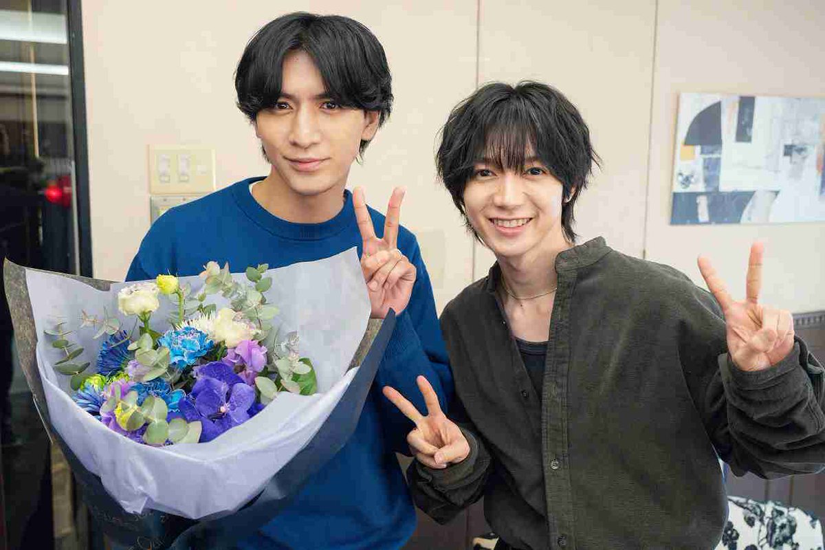 藤井流星＆七五三掛龍也💐 『ぜんぶ、あなたのためだから』撮了 強烈
