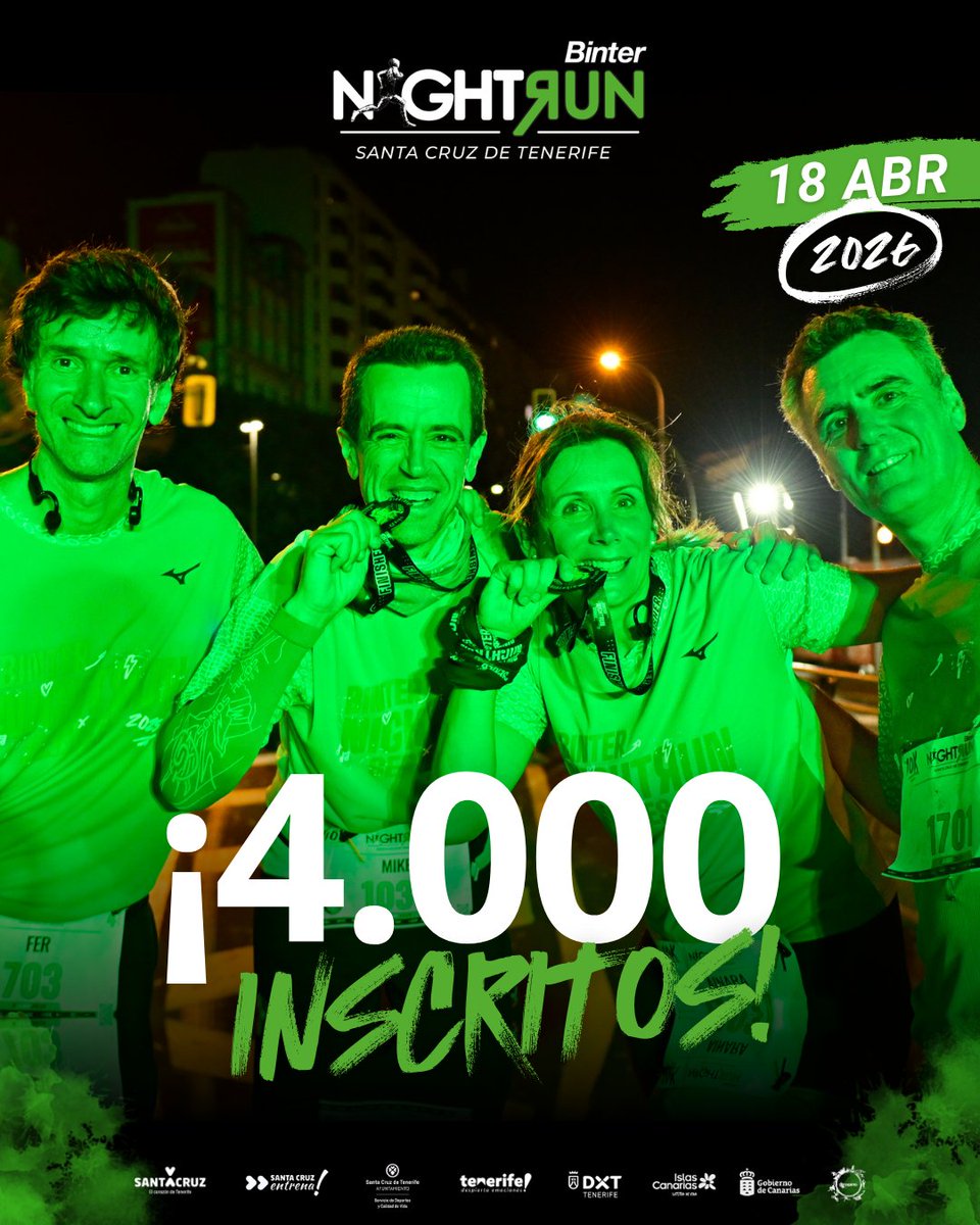 Binter NightRun tweet media
