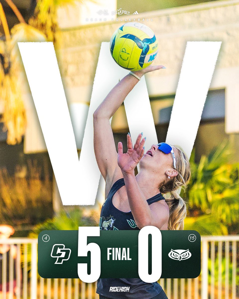 Cal Poly Beach Volleyball tweet media