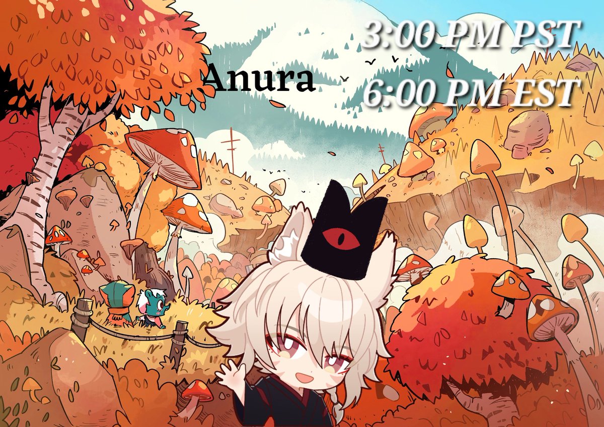 Alright everyone. Cult of the Lamb at 3:00 PM PST. Or whatever that is for your timezone! We will be traveling through Anura on our Extra Hard file! Feel free to stop by if you wanna join the Cult!

#VTuber #ENVtuber #CultoftheLamb #cotl